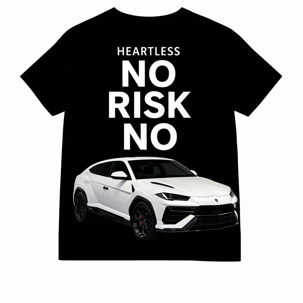 Heartless "No Risk No Car" T-Shirt