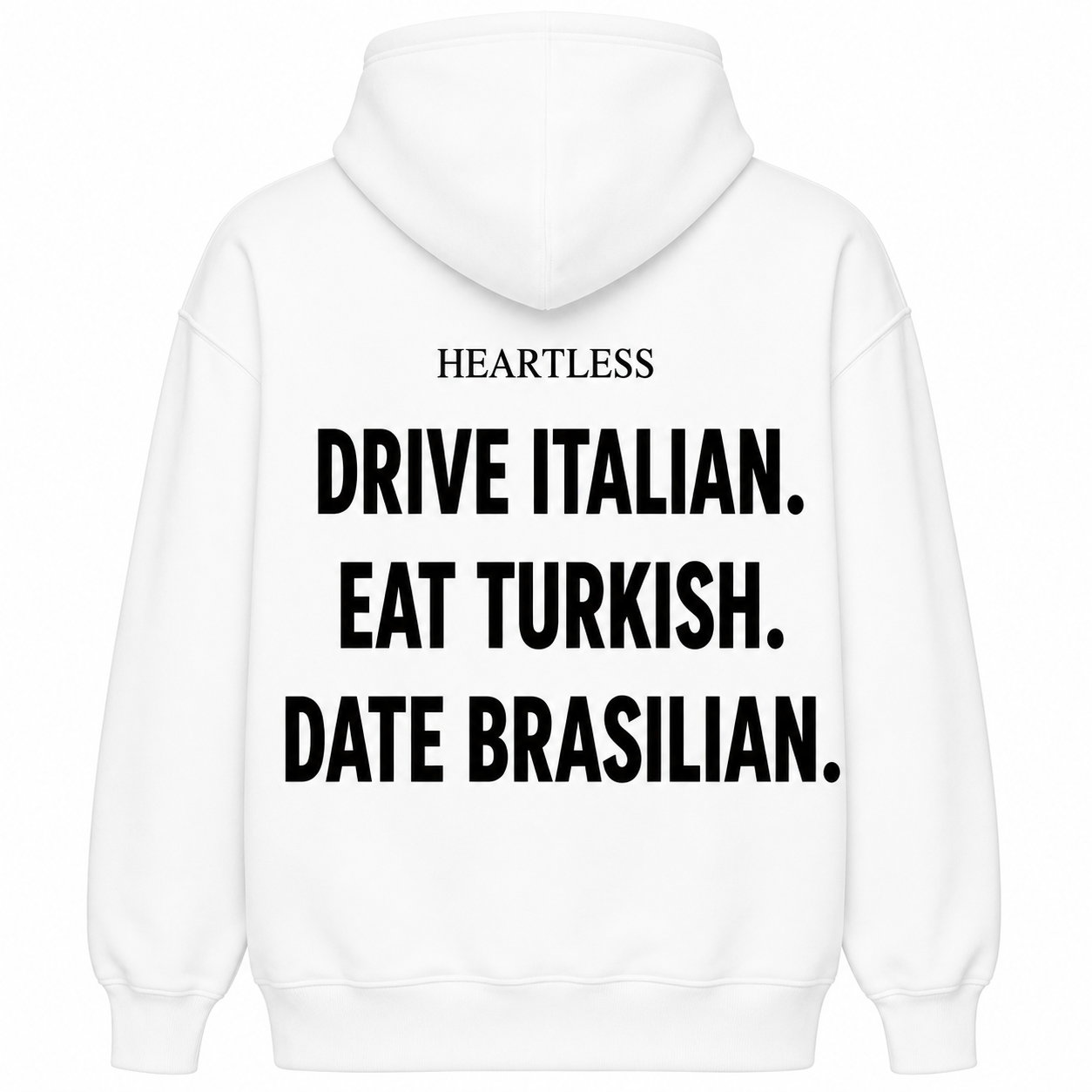 Heartless "Drive Eat Date" Hoodie