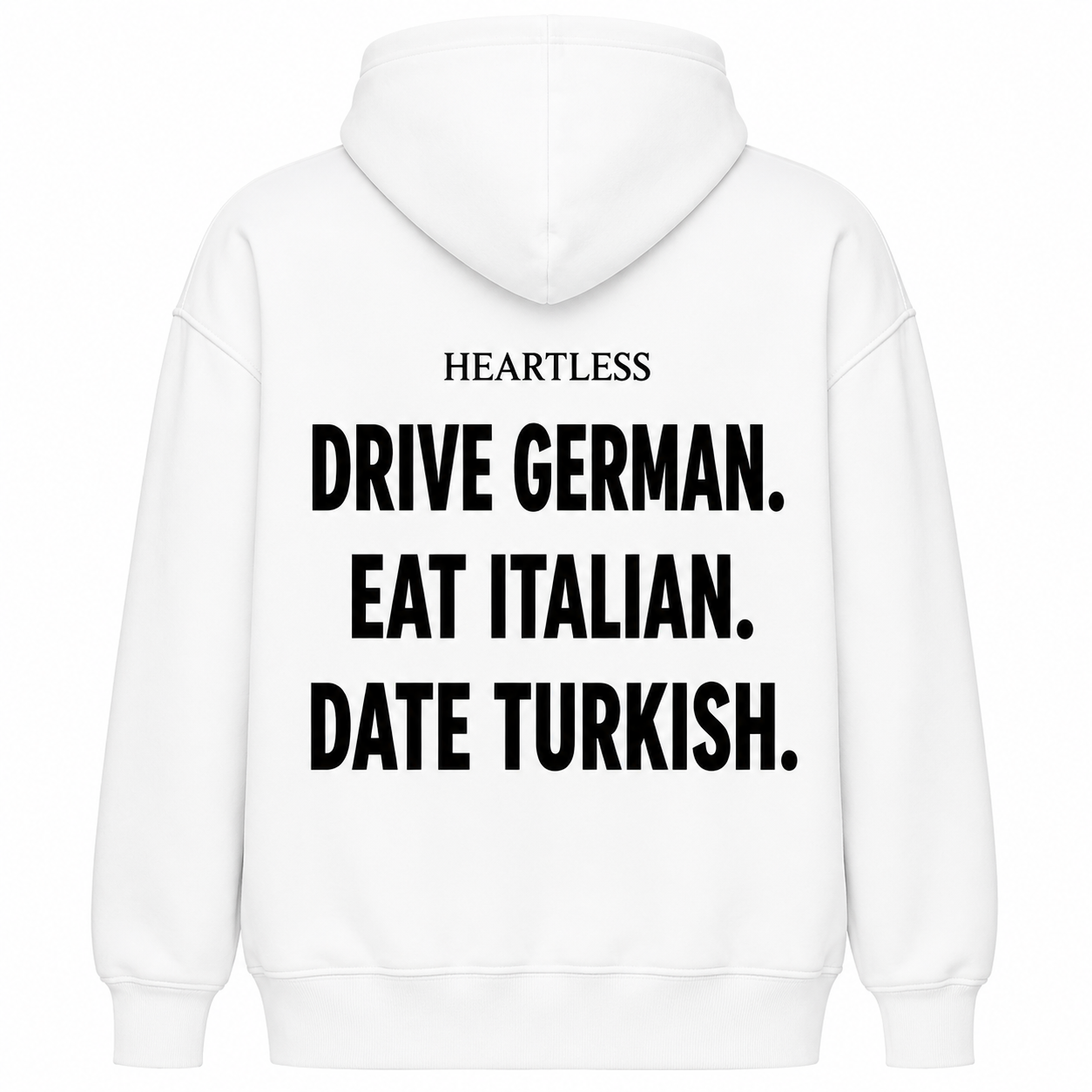 Heartless "Drive Eat Date" Hoodie