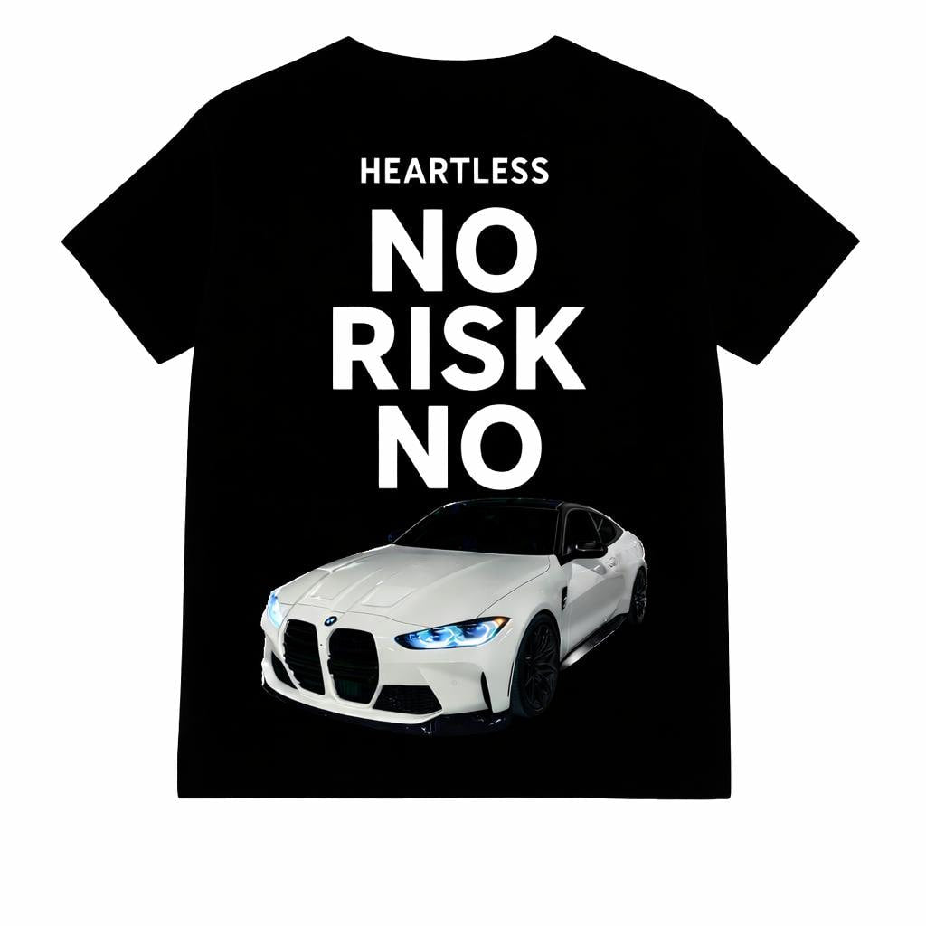 Heartless "No Risk No Car" T-Shirt