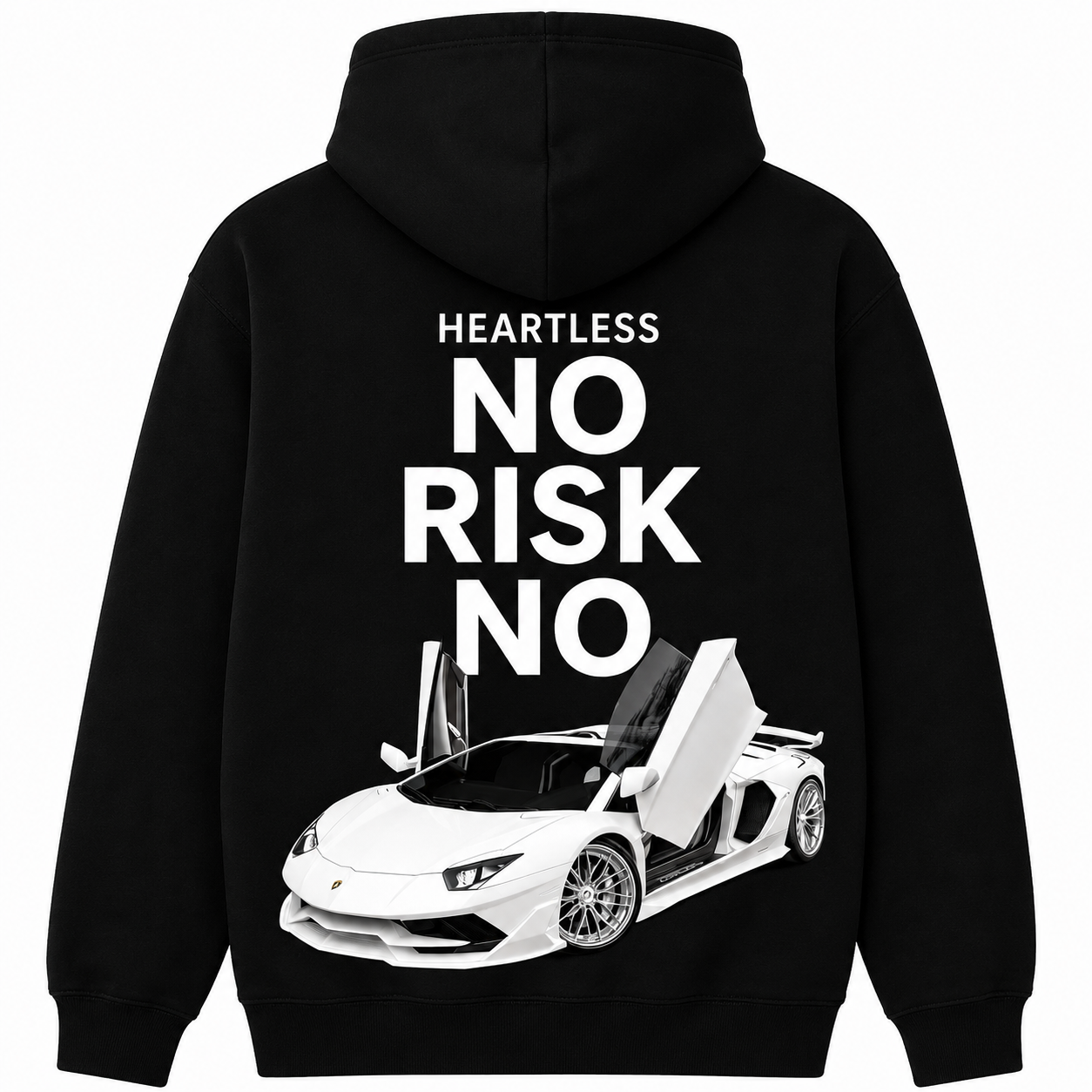 Heartless "No Risk No Car" Hoodie