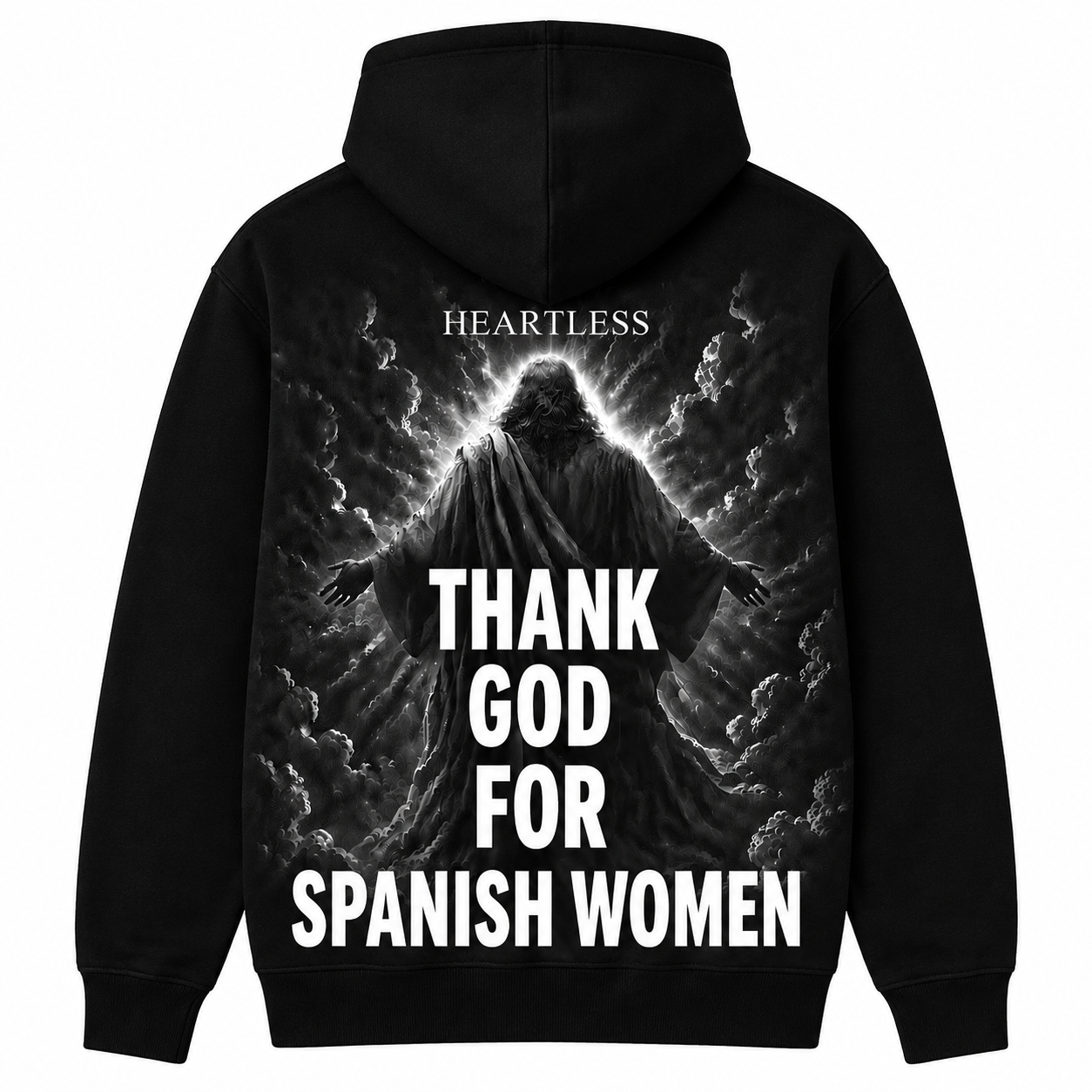Heartless "Thanks God Spanish" Hoodie