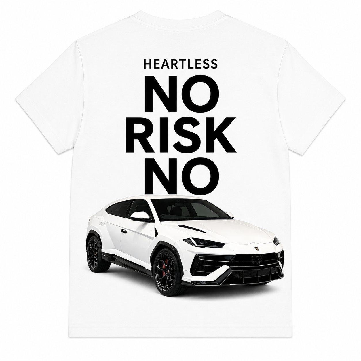 Heartless "No Risk No Car" T-Shirt