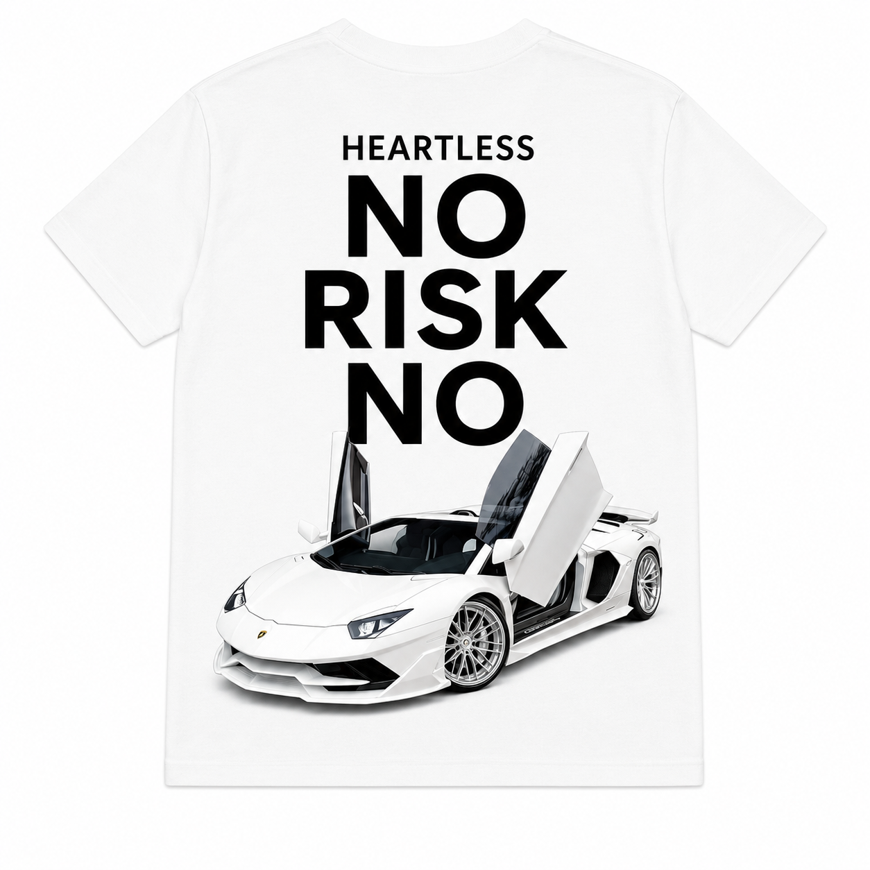 Heartless "No Risk No Car" T-Shirt