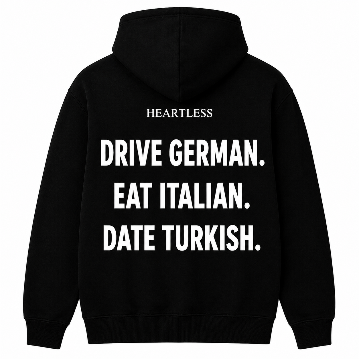Heartless "Drive Eat Date" Hoodie