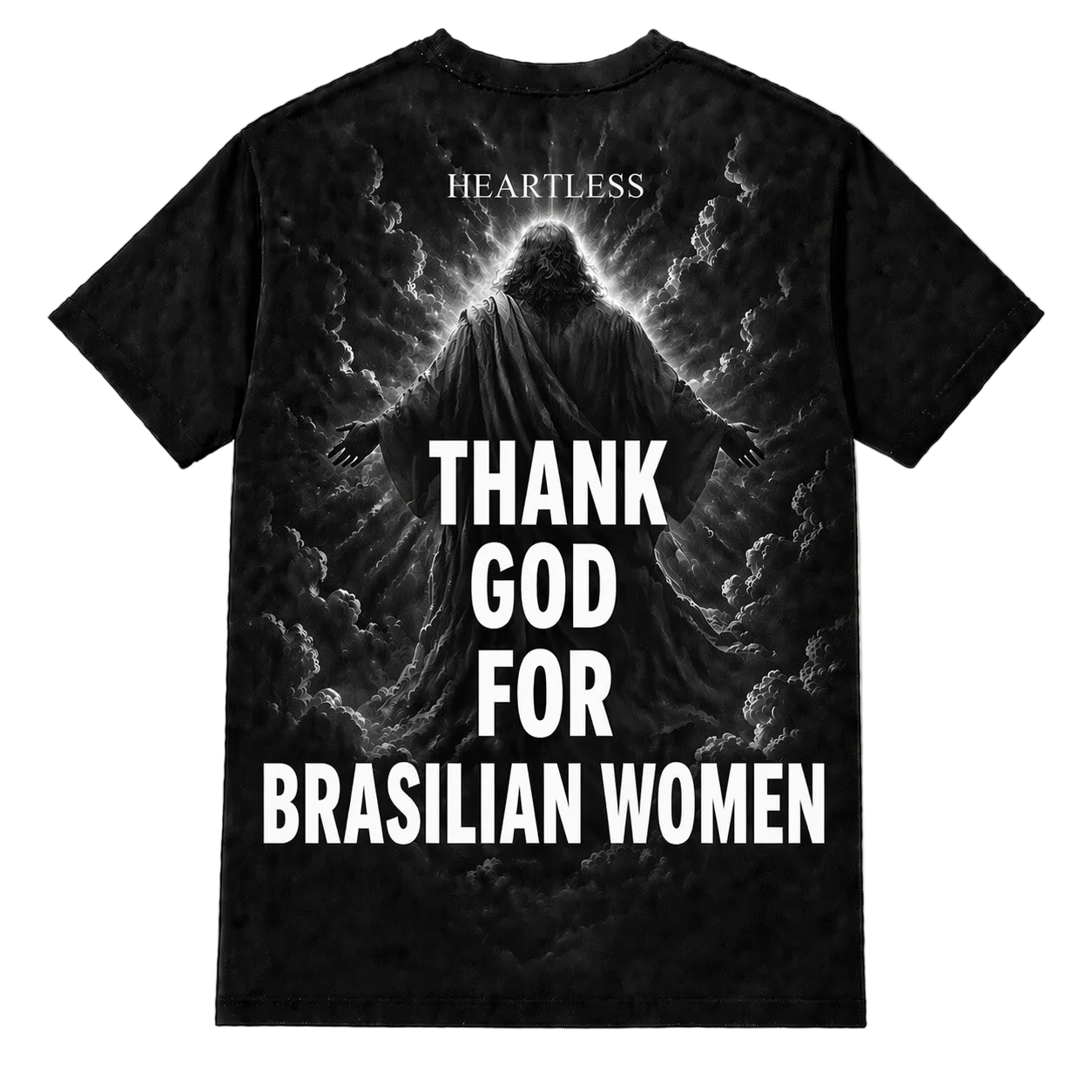 Heartless "Thanks God Brasilian" T-shirt