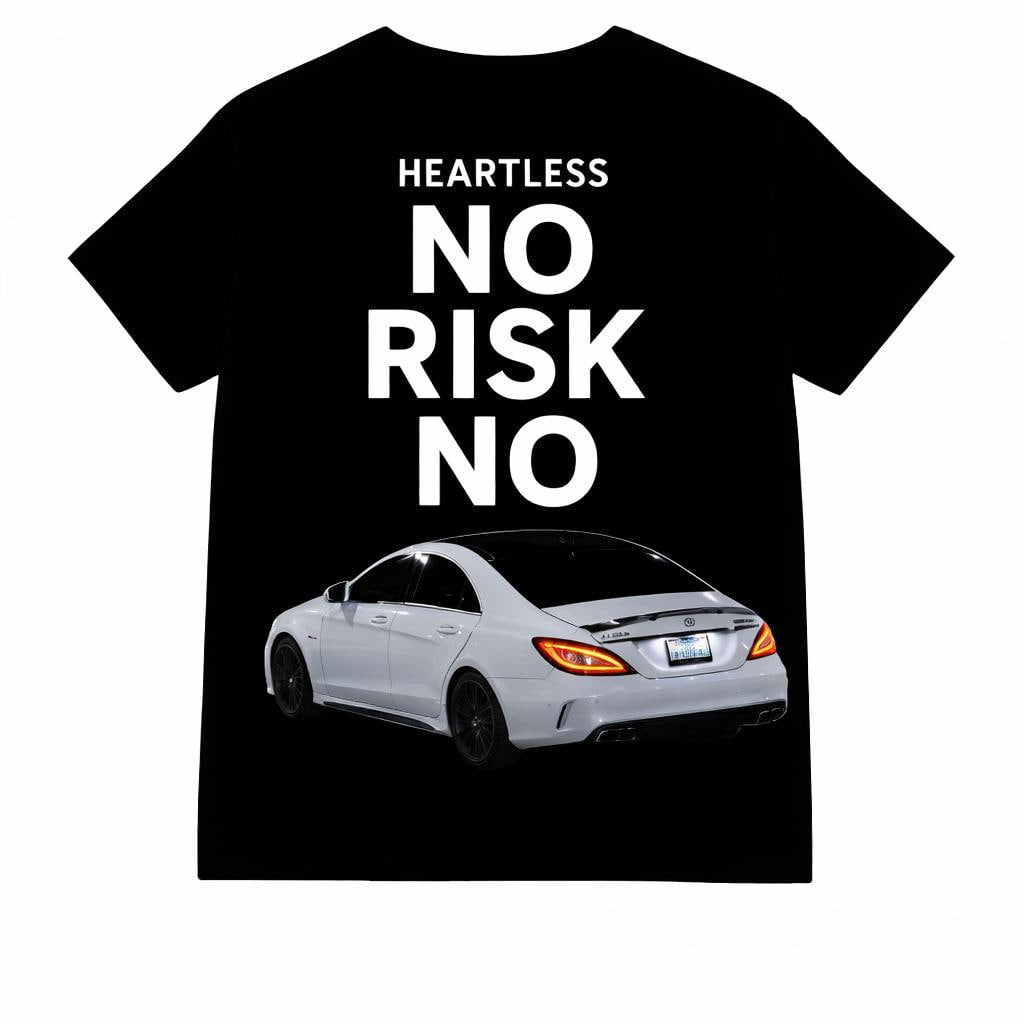 Heartless "No Risk No Car" T-Shirt
